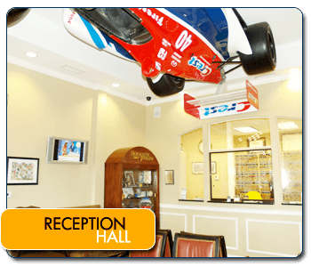 Reception Hall in Indy Dental Group in Carmel