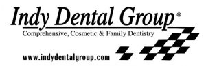 A logo for Indy Dental Group. Avoid DIY denture reline.
